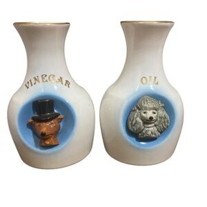 Jim Beam Vintage Vinegar & Oil Set